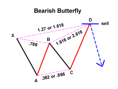 Gartley 변형 : 곰 같은 나비